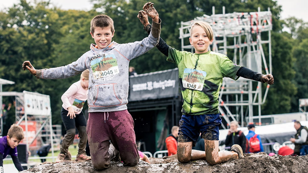Family sports and fitness - Mini Mudder